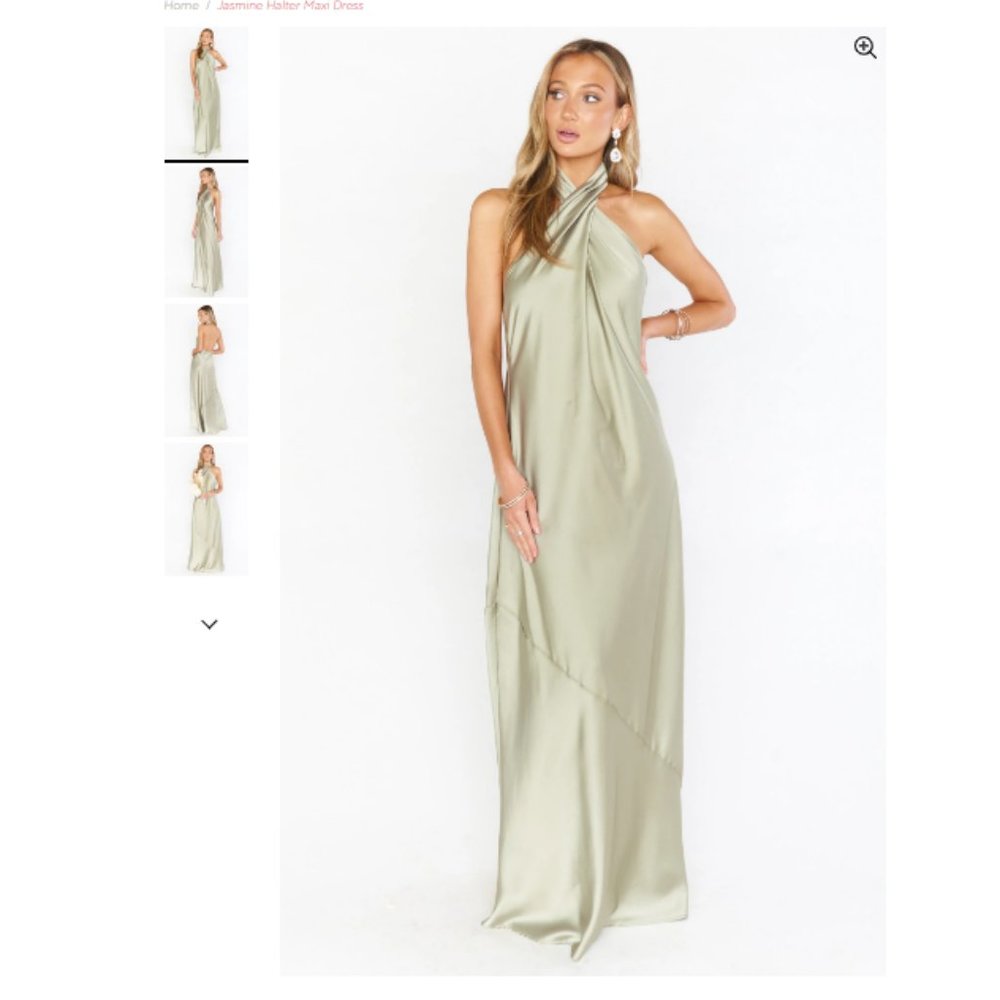 Jasmine Halter Maxi Dress- Show Me Your Mumu
